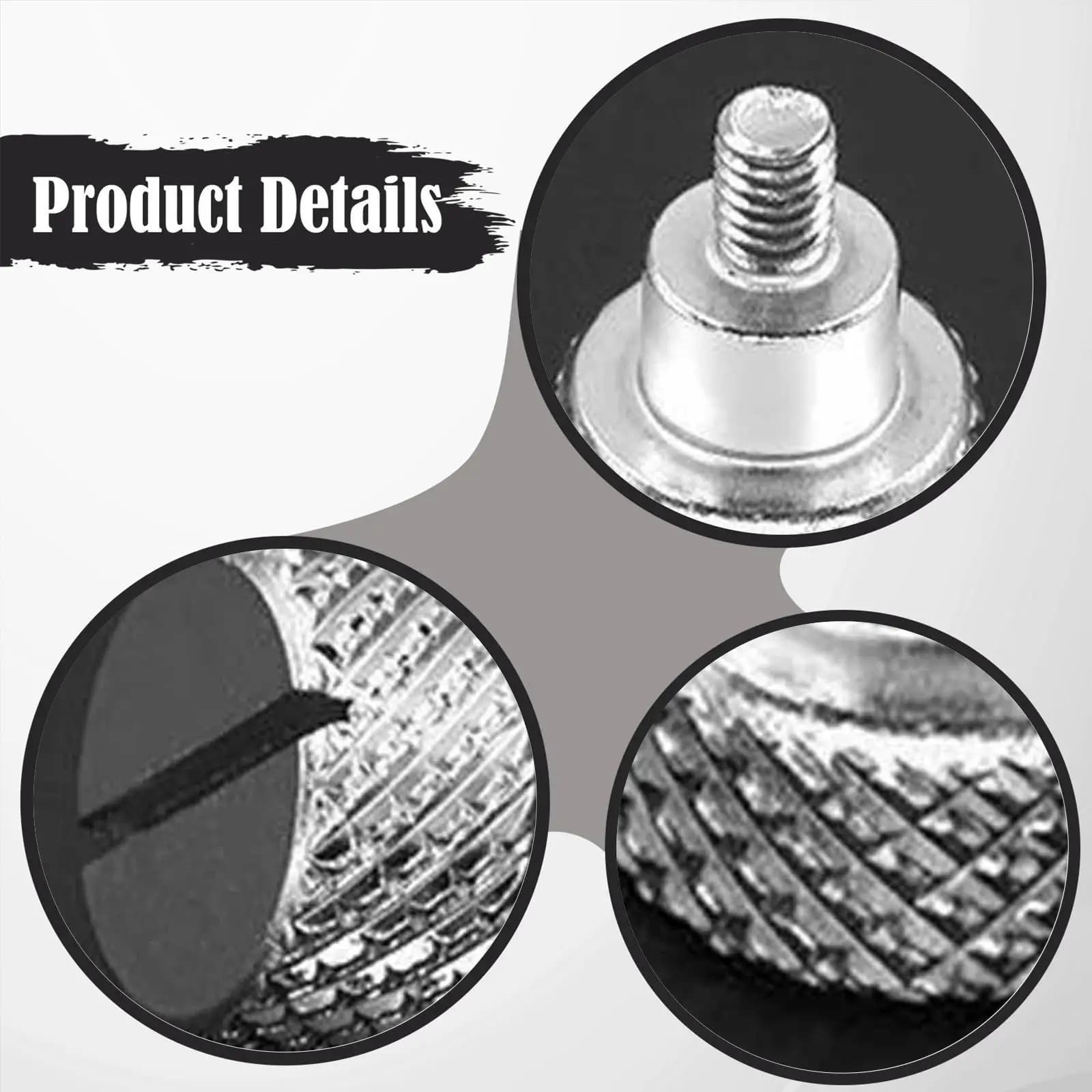 Durable Steel Presser Foot Screw Kit Thumb Grid Nut for Domestic Sewing Machine Repairing Tools