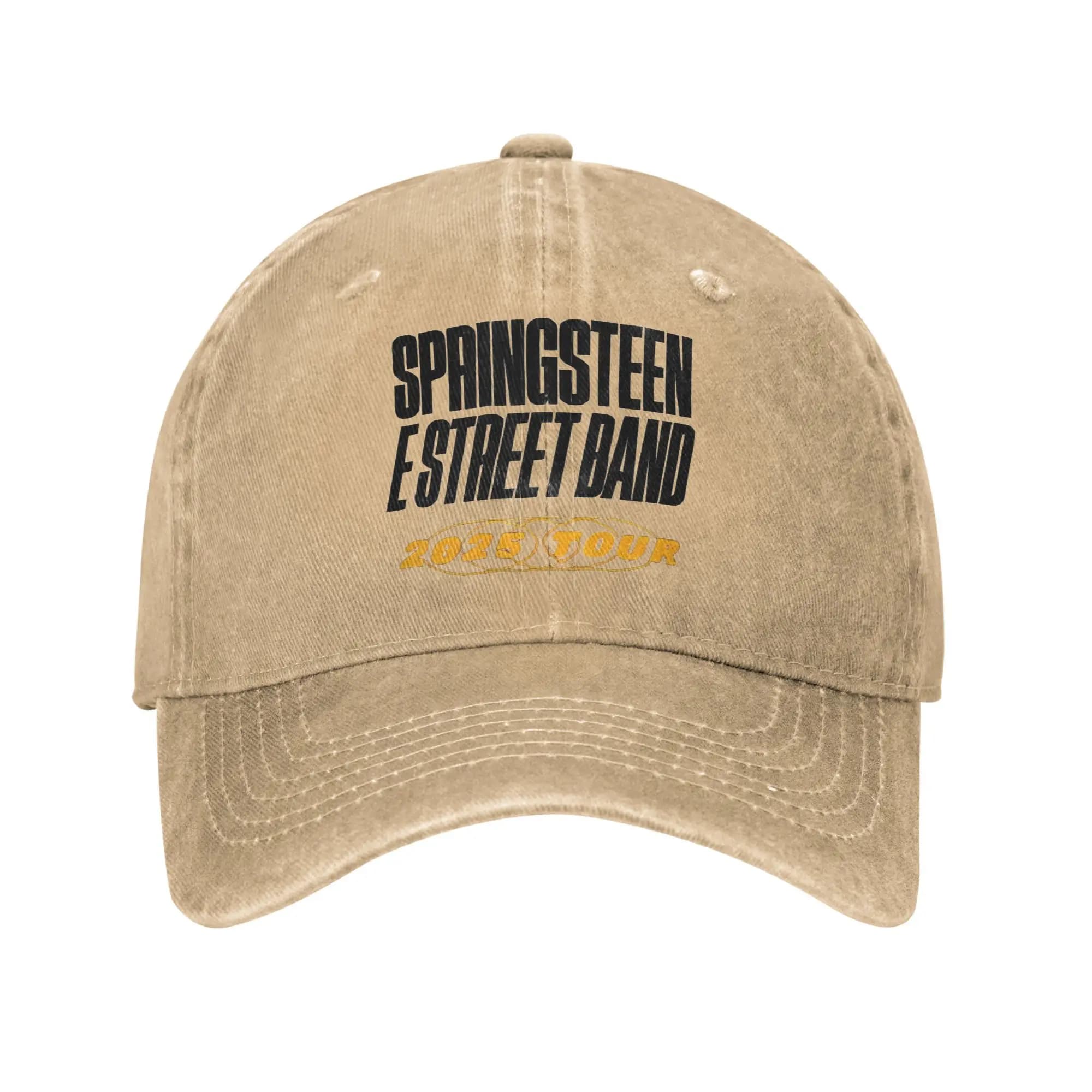 Bruce Springsteen Tour 2025 Berretto da baseball casual Corsa Hippie Cappelli Hip Hop Protezione solare estiva Donna Uomo y2k Divertenti berretti da baseball