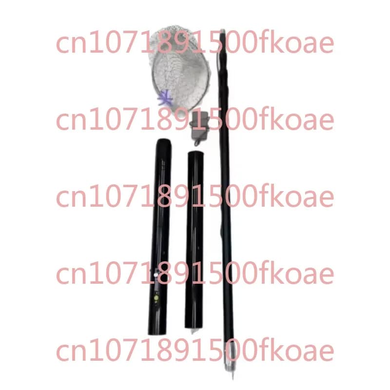Rete da Pesca Elettrica Automatica Telescopica in Lega di Alluminio Ultra-leggera 4,2m 5000/9000W