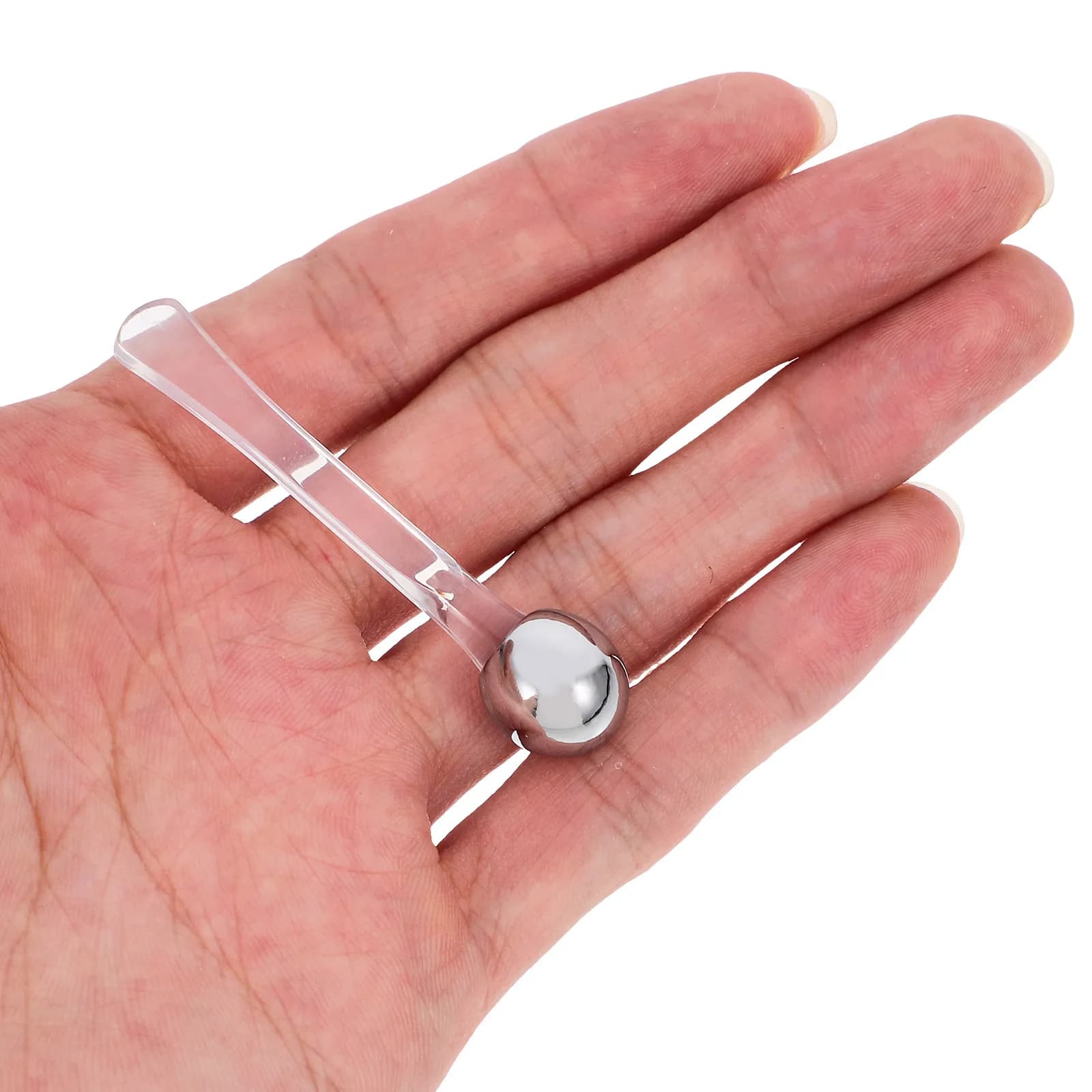 Applicatore per Crema Occhi, Mini Spatola per Cosmetici, Strumento di Bellezza per Creme Viso, Fondotinta, Trattamenti Occhi, Lozioni