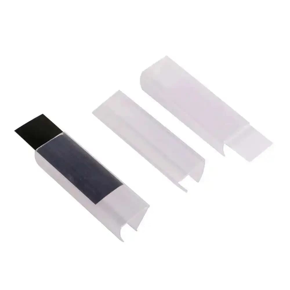 Striscia dati porta etichette con bordo clip per scaffale per scheda inserita per visualizzare cartello, cartellino del prezzo o informazioni