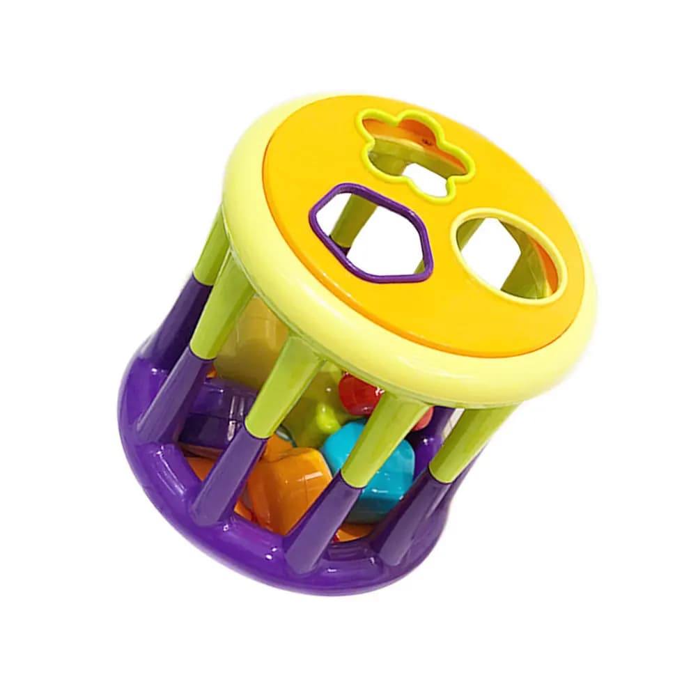 Campanello educativo per la prima infanzia in plastica morbida, giocattolo sensoriale per lo sviluppo dei neonati, regalo didattico