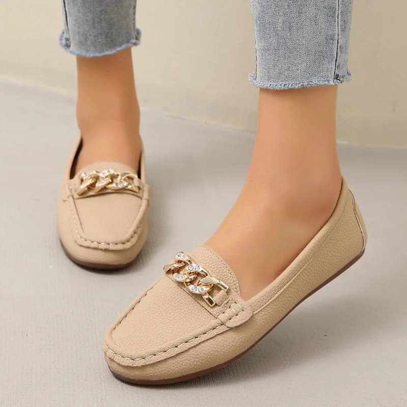 Scarpe da donna 2025Estate nuove scarpe singole con suola piatta con scarpe casual traspiranti e comode con suola morbida Mocassini Zapatillas De Mujer