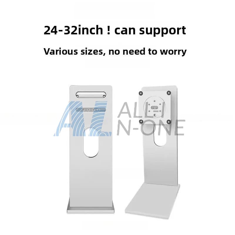 27-inch and 32-inch Monitor Stand with XDR Style CNC-Machined Full Aluminum Alloy Base Rotatable and Height-Adjustable