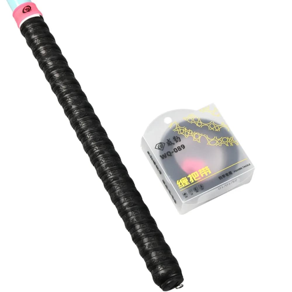 1.5/2m Fishing Rod Sweatband Anti-slip Breathable Tennis Racket Grip Tape Waterproof Comfortable Grip Bicycle Handle Band MTB