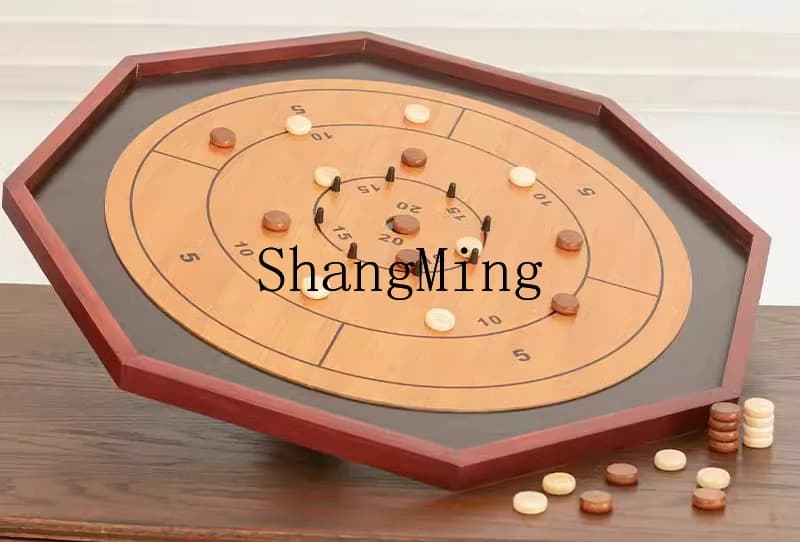 Tavolo da gioco CL premium in legno massello per backgammon, ideale per feste e partite.