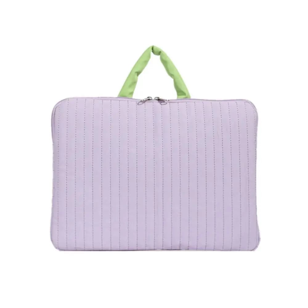 Borsa per tablet antiurto alla moda Borsa morbida per tablet in stile coreano con manico Borsa protettiva per laptop per laptop da 11-14 pollici