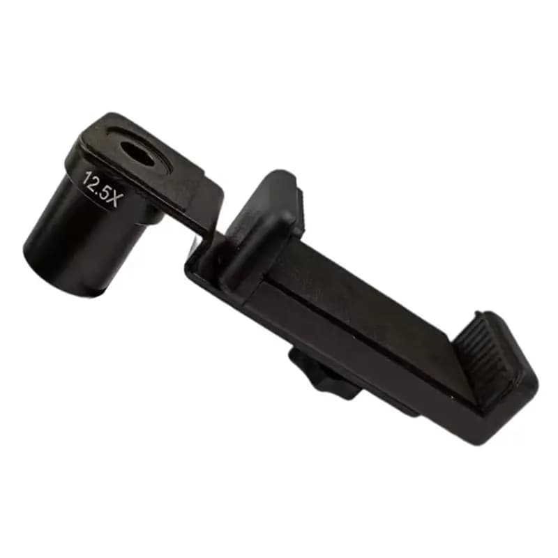 Supporto per microscopio biologico Y43A-Metal per cellulare con adattatore per oculare per microscopio stereo e telescopio