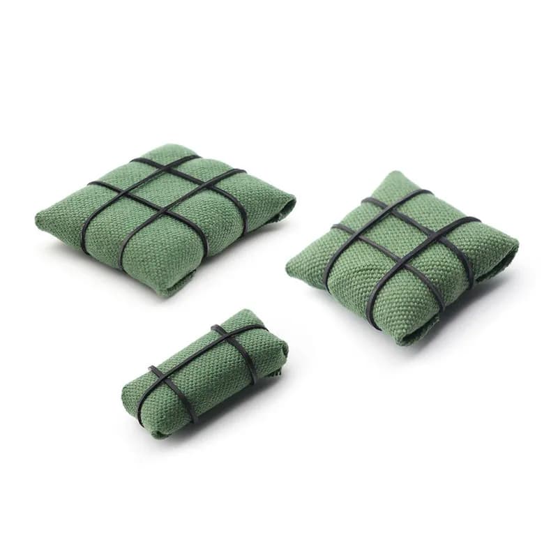 Orlandohunter Military Model Supplies Baggage 1 24 1 32 1 35 Scale Canvas Luggage Package For Rc Car Decoration Ornament