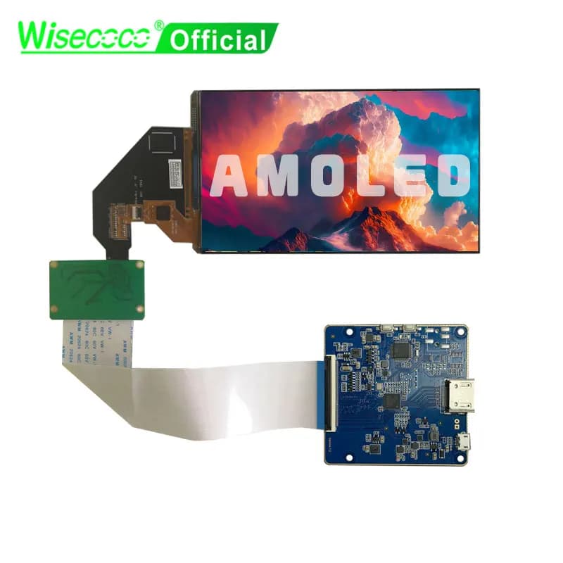 Wisecoco OLED AMOLED Display schermo IPS FHD da 5.5 pollici scheda Controller MIPI 1080x1920 per Raspberry Pi Panel Smart Access Control