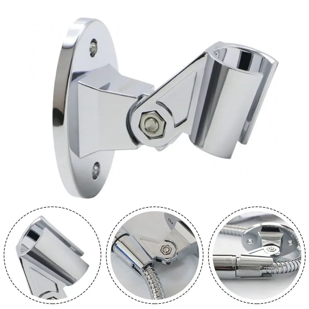 Supporto universale per soffione doccia Staffa per doccia regolabile montata a parete Spruzzatore portatile Supporto base fissa Accessori per il bagno