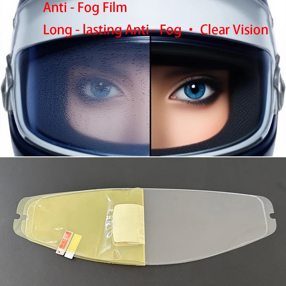Visiera per casco moto Pellicola antiappannamento Casco moto EVO Visiera Pellicola per lenti per Shark Skwal i3 D-Skwal 3 Ridill 2 VZ400 Evo Series