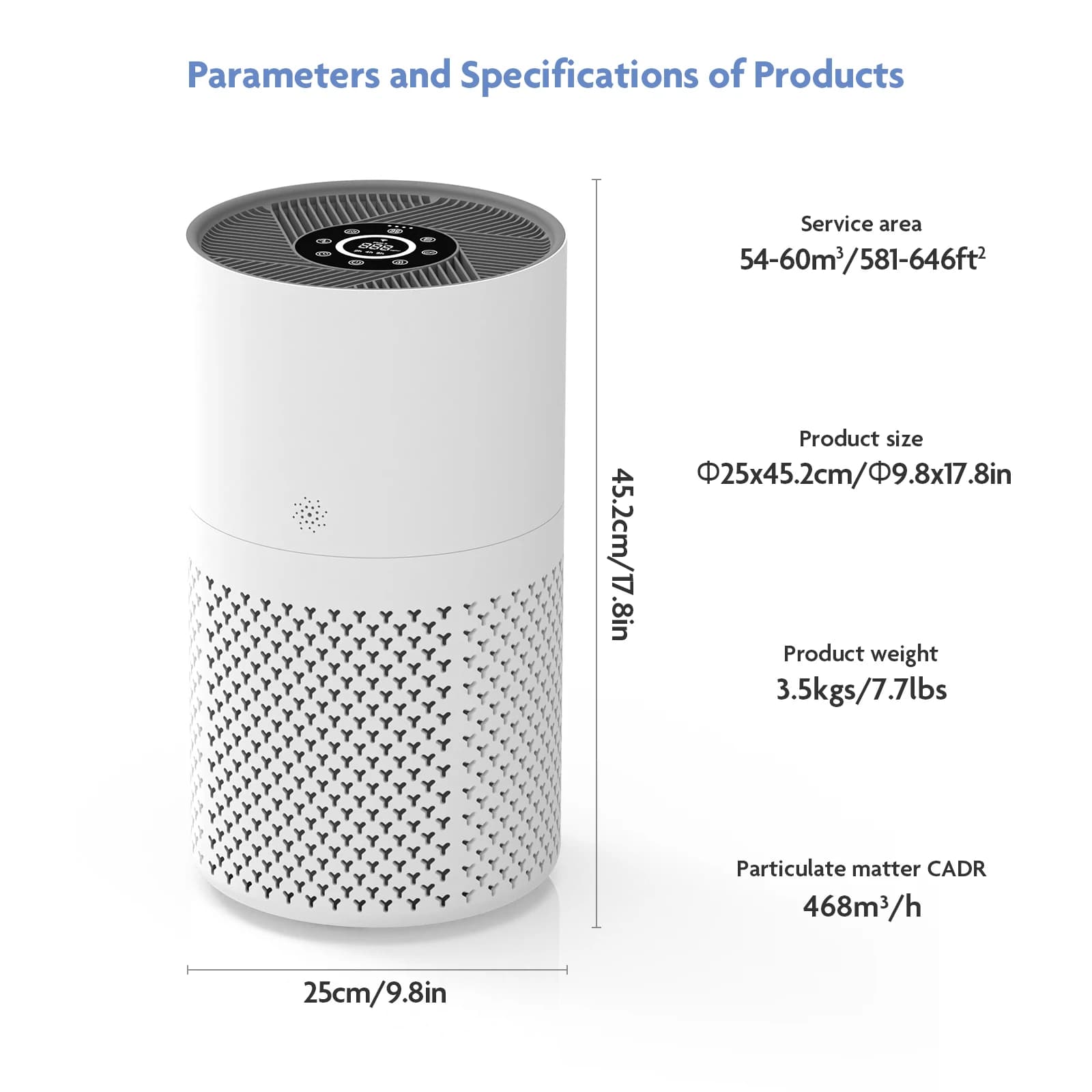 Pet air Purifier Household air Purifier for Home Room Smart Portable air Purifier Home Hepa Best Filter Home Filters