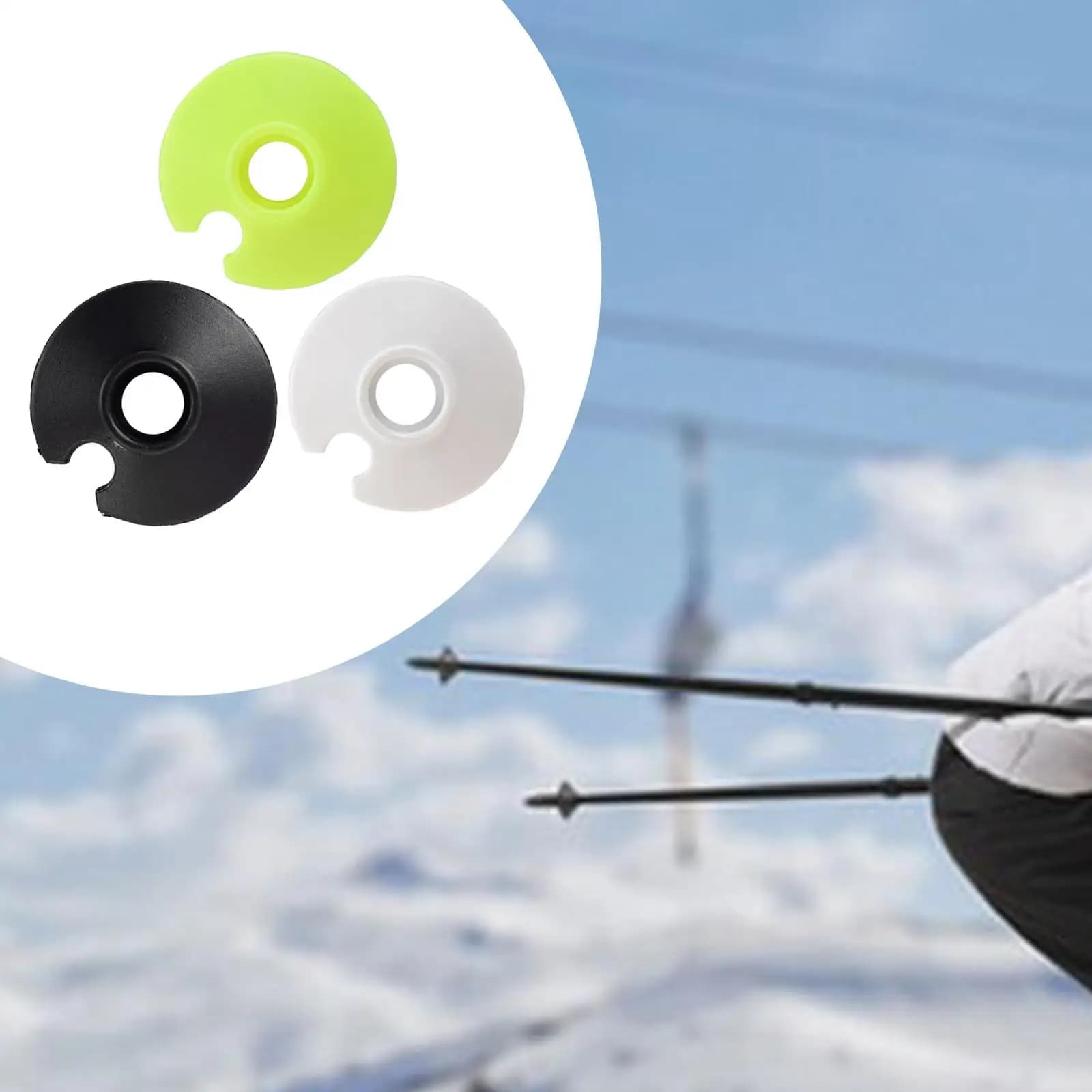 Durable replacement of ski basket accessories for ABS trekking poles for snow parts of trekking stick