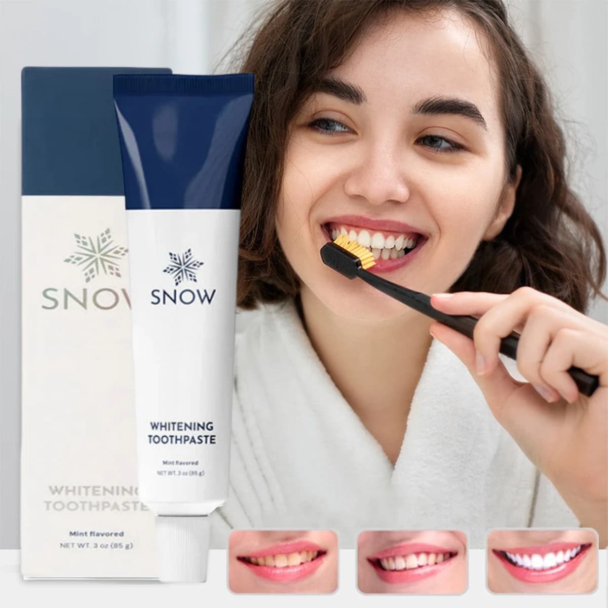 Nano Hydroxyapatite Tooth Whitening Tooth Tooth Whitening Remove Macchia Yellow Alite Refreshing Reduce Plate Dentifricio