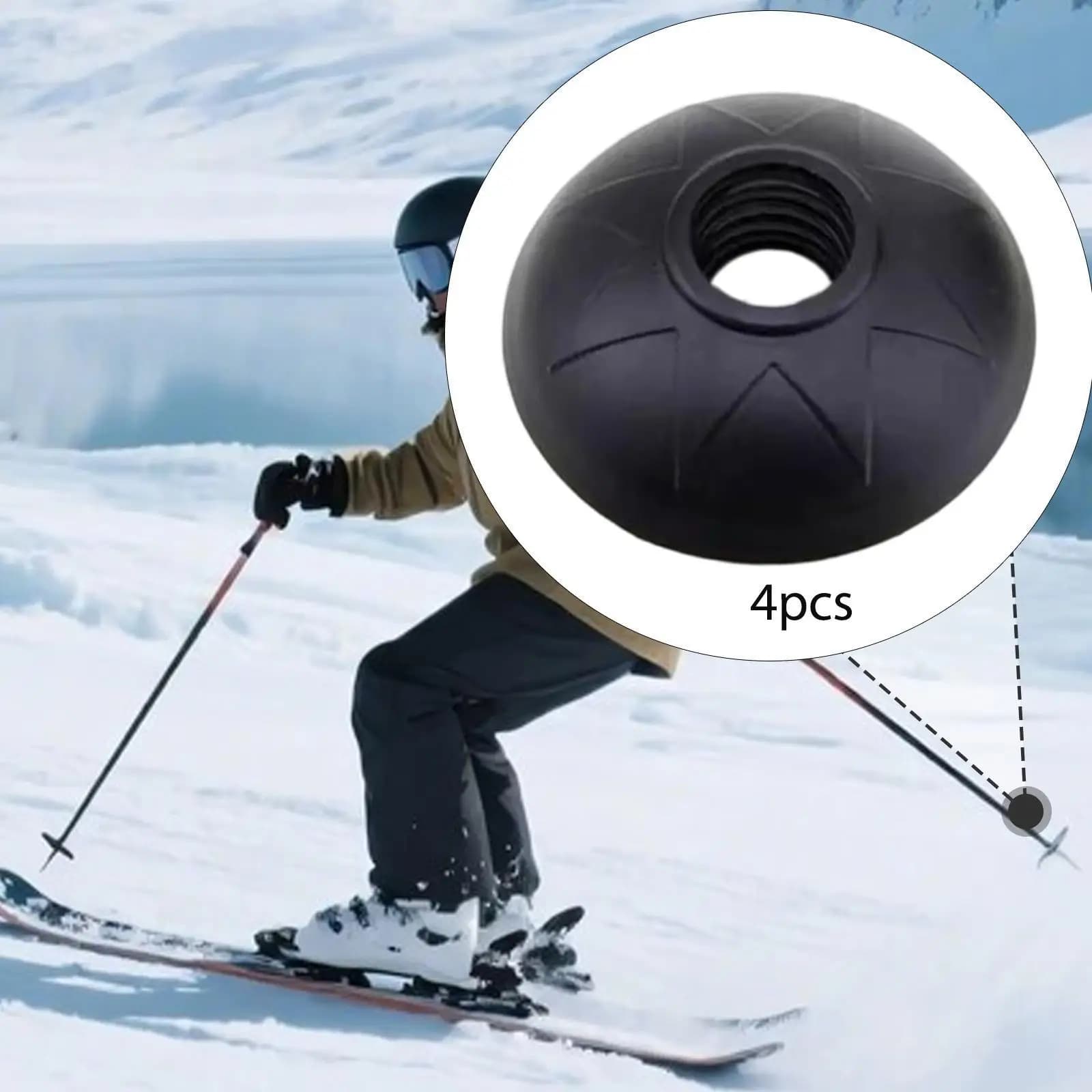 Hiking Poles Basket ABS Replacement Mud Snow Tip Protector Ski Parts Skiing Tools for Winter Performance