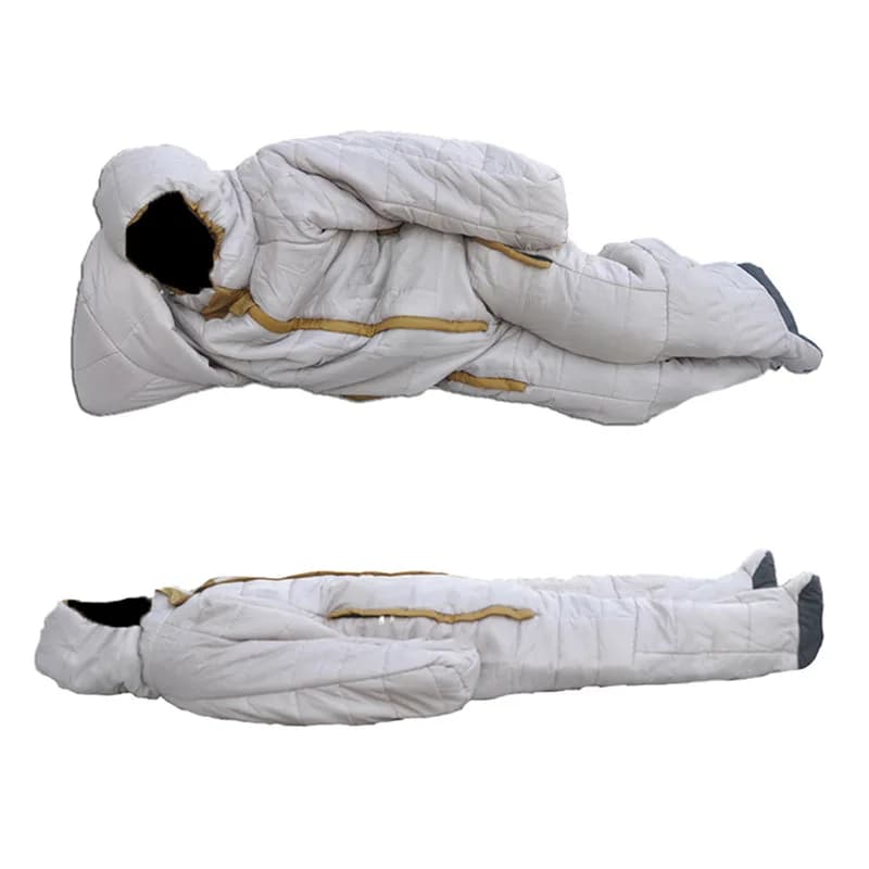 Humanoid sleeping bag, walkable sleeping bag, camping sleeping bag, warm sleeping bag for mummy outdoors