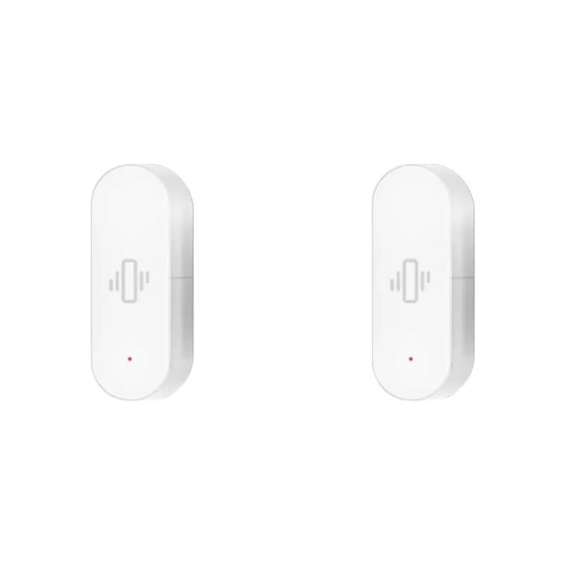 【NOVITÀ】2X Sensore di Vibrazione Intelligente Tuya Wifi, Rilevamento del Movimento, Monitoraggio Remoto in Tempo Reale, Allarme per Finestre e Cassetti di Casa