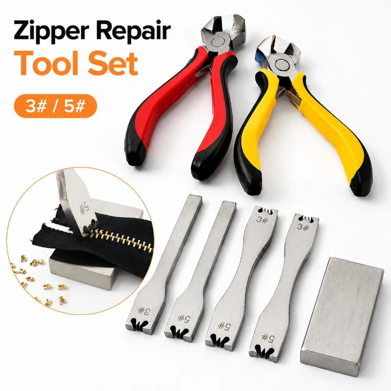 1Pc Stainless Steel Zipper Teeth Removal Pliers Zip Tooth Cutter Clamp Tool for Garment Zipper Repair DIY Sewing Accessories