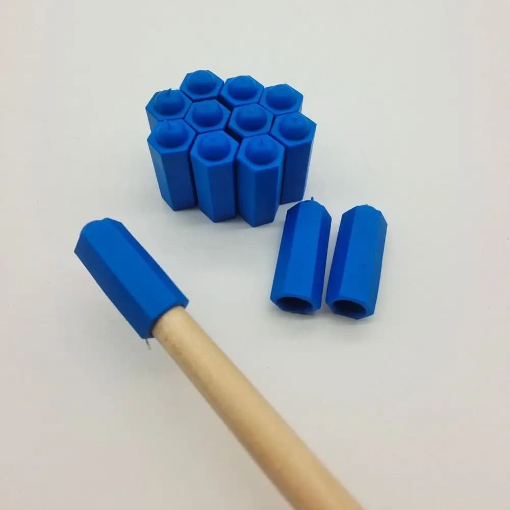 5Pcs Snug Fit Billiard Cue Tip Protectors Large-Head Protective Billiard Cue Protective Shell Soft Shell Pool Cue Tip Head Cover
