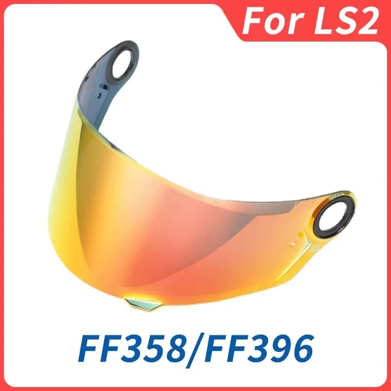 Visiera per casco per LS2 FF358 FF396 Visiera per casco moto integrale Lente multicolore opzionale adatta per LS2 FF358 FF396 FF392