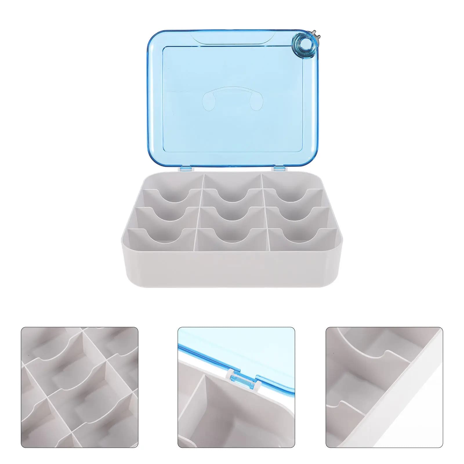 Organizzatore per Biancheria Intima con Scomparti Multipli, Scatola Portaoggetti per Calzini e Reggiseni, Organizzatore per Armadio e Guardaroba