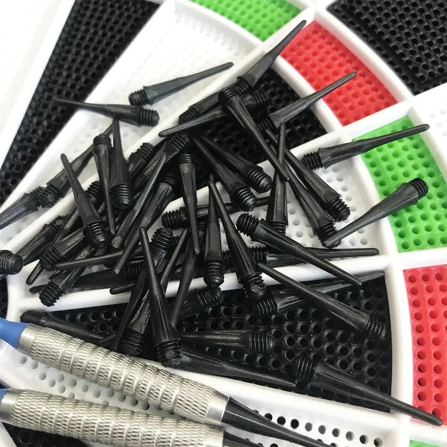 100PCS New Durable Soft Tips Points Needle Replacement Set For Electronic Dart White black High Quality