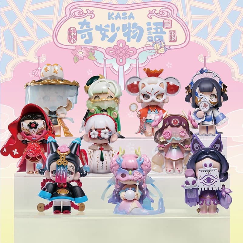 KASA Wonder Story Series Blind Box Mystery Box Bambole Kawaii Action Figure Anime Ornamento da Scrivania Giocattoli Regalo