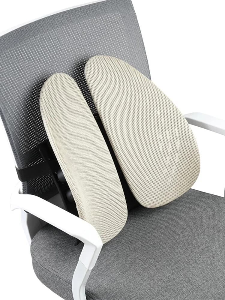 Cuscino ergonomico per supporto lombare da ufficio, cuscino per la schiena per lunghe sedute, uso in auto, cuscino per donne in gravidanza, supporto per la schiena