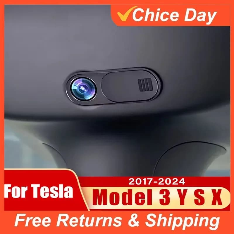 Per Tesla Model 3 Y S X 2017-2019 2020 2021 2022 2023 2024 Protezione per Webcam Interna Auto, Copertura Privacy, Accessori Amagi