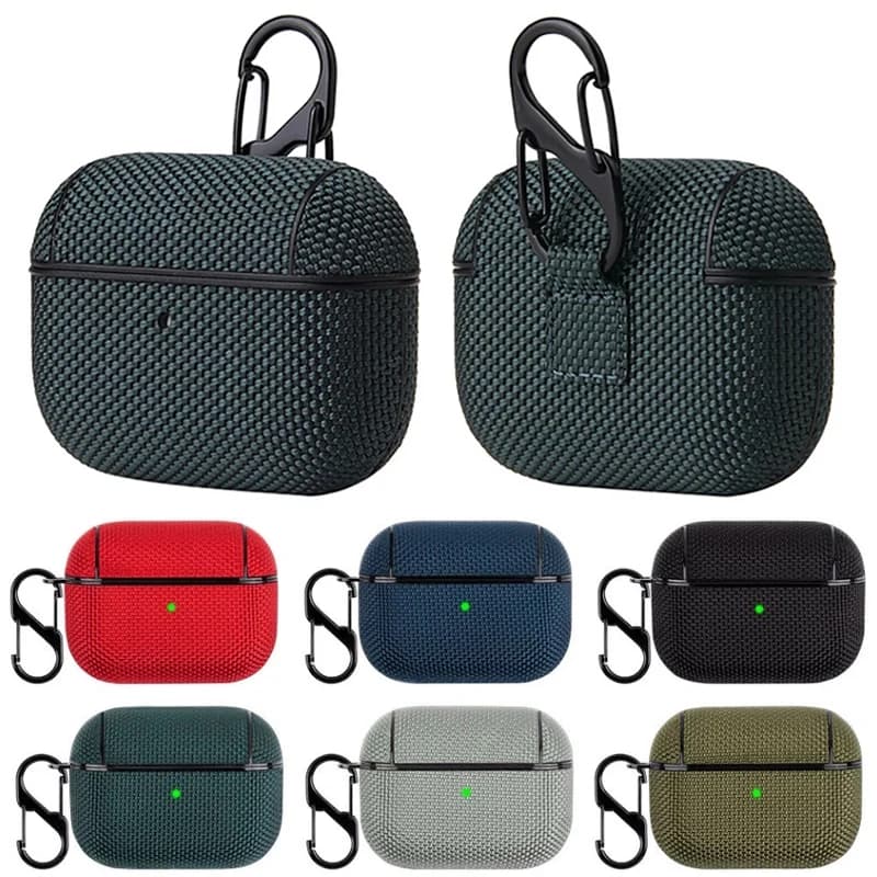 Custodia per AirPods Pro 2 Cover Custodia per auricolari wireless per AirPods 3 Custodia protettiva in tessuto antiimpronte per Airpods 2 1