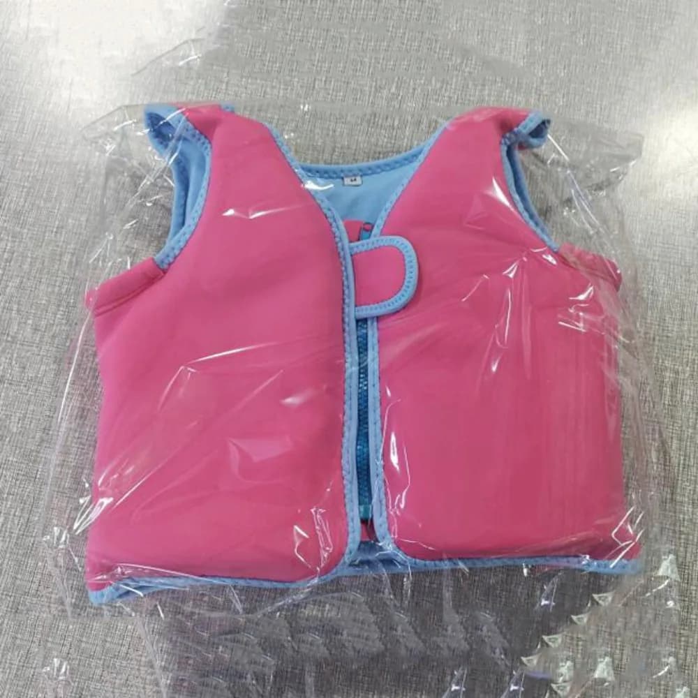 Not Falling Off Child Buoyancy Vest Adjustable Stable Baby Swimming Jackets Anti Rollover Cartoon Inflation-Free Swimming Vest