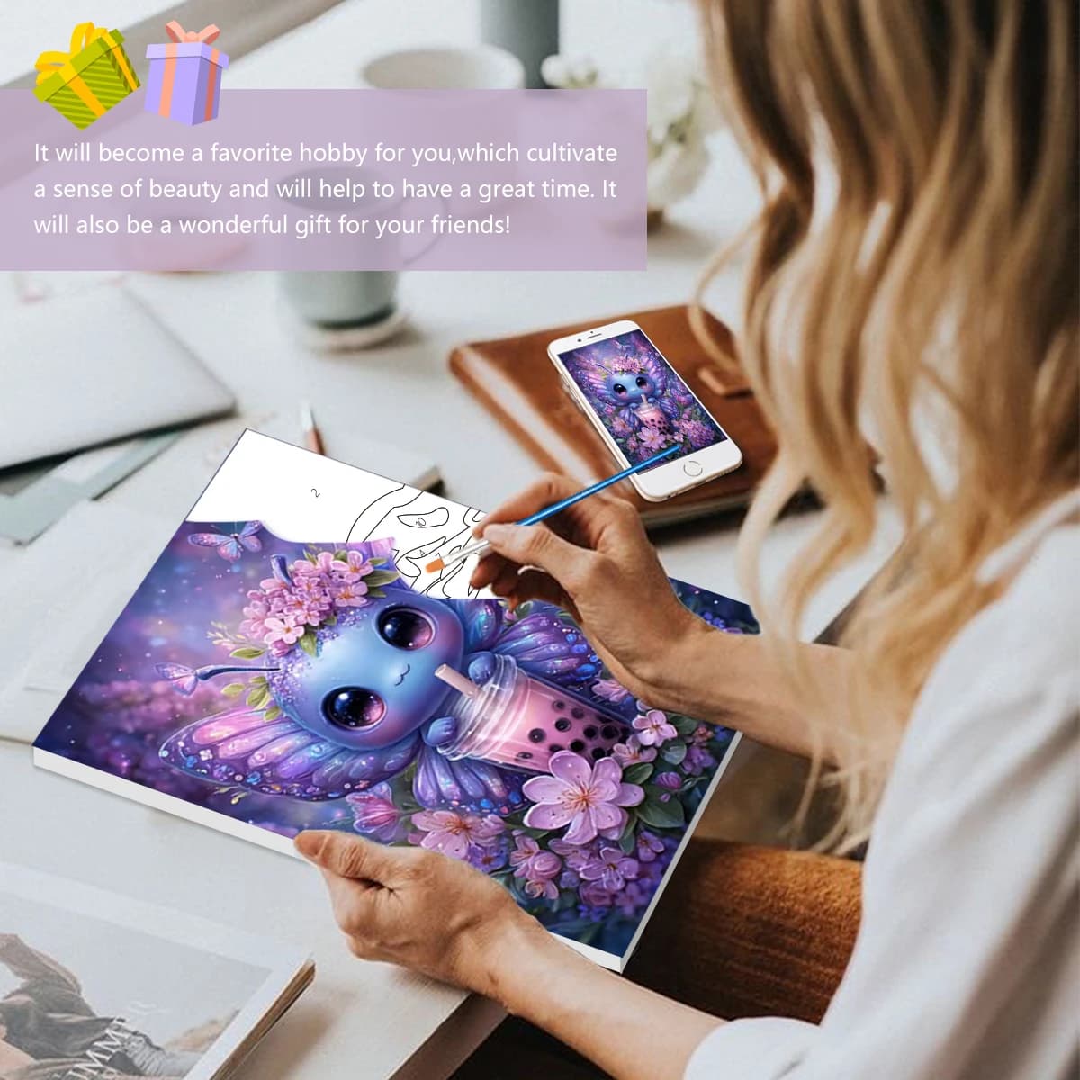 SDOYUNO Painting Paints By Numbers Easy Draw For Beginner Drawing Animals 20x30cm With Frame Acrylic Paints Canvas Home Decor