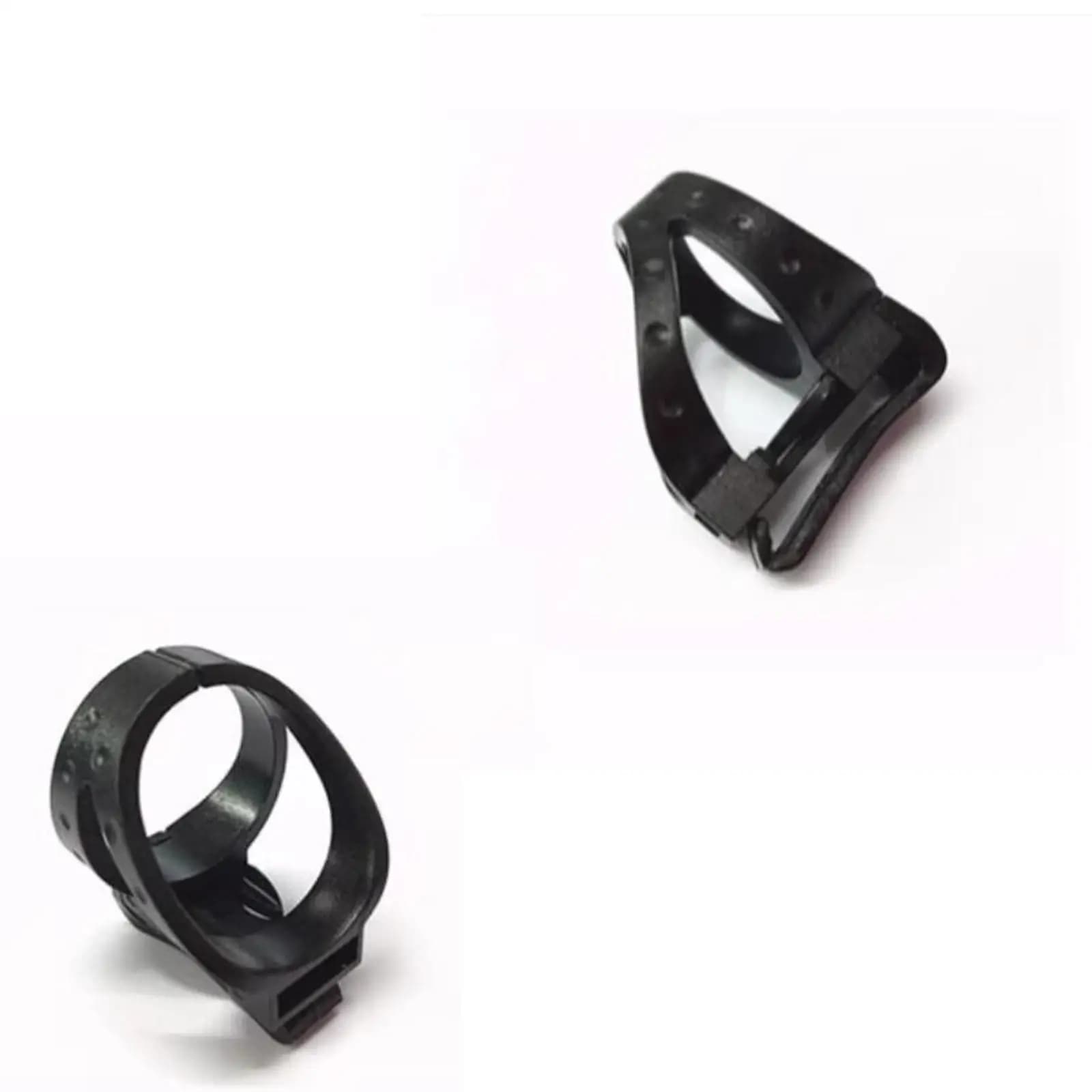 Snorkel Clip Retainer Black Plastic Scuba Dive Accessory for Snorkeling Gear and Diving Supplies