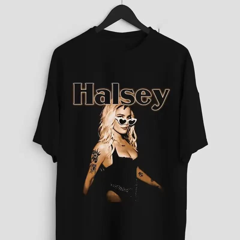 Maglietta Halsey Pop Rap Hip Hop Music Cotton Tour In0310
