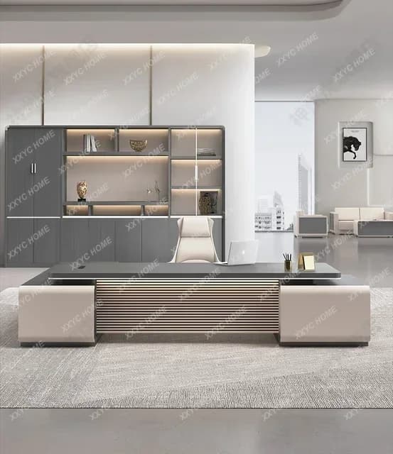 Tavolo da Gaming Quadrato QQReplica per Ufficio e Casa, Scrivania da Ricevimento Semplice e Regolabile in Altezza, Arredamento Trendy