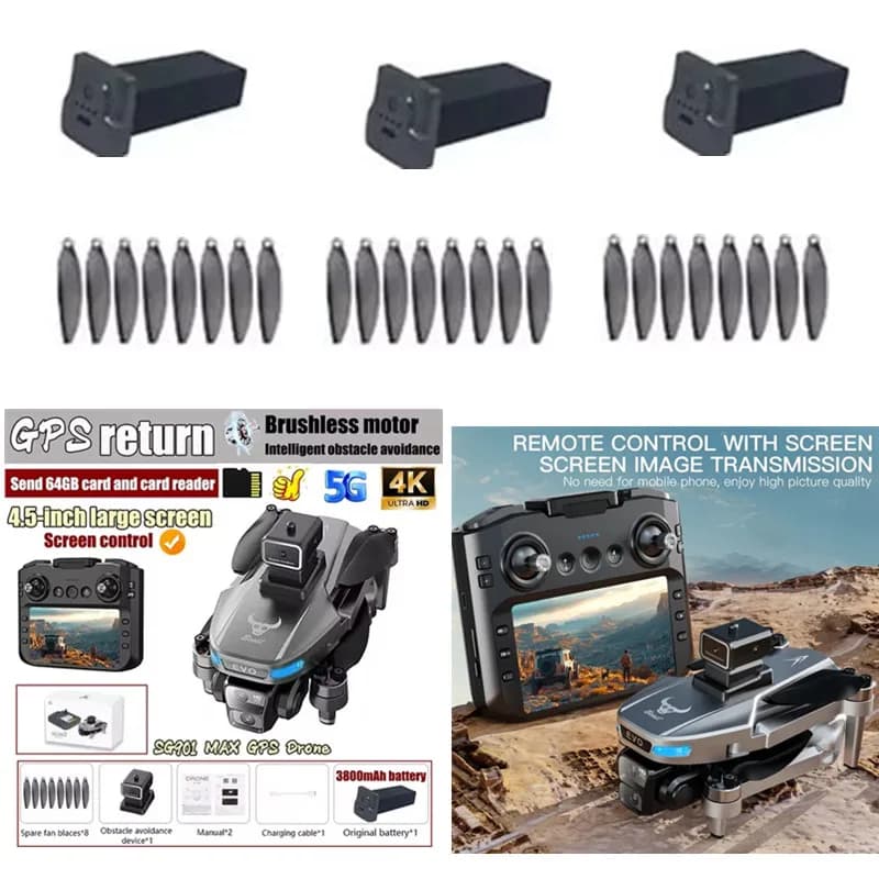 SG901MAX Drone Battery 3.7V 3800Mah/Elica For SG901 MAX RC Drone Original Accessories SG901 MAX RC Dron Battery Toys