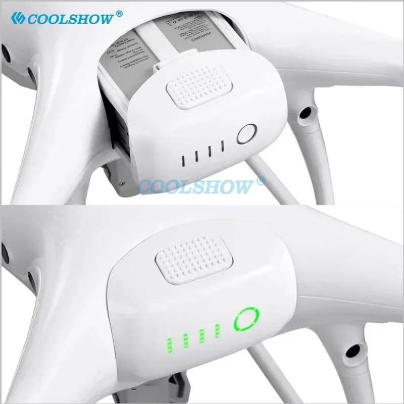 Batteria da 5870 mAh per Dji Phantom 4 Pro Accessori per batterie di volo intelligenti per caricabatterie per batterie Drone Phantom 4 RTK / 4PRO