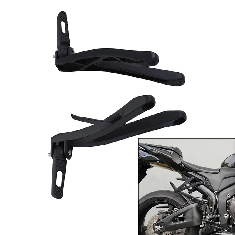 Staffa pedane passeggero posteriore adatta per Honda CBR600RR CBR 600 RR 2007-2025