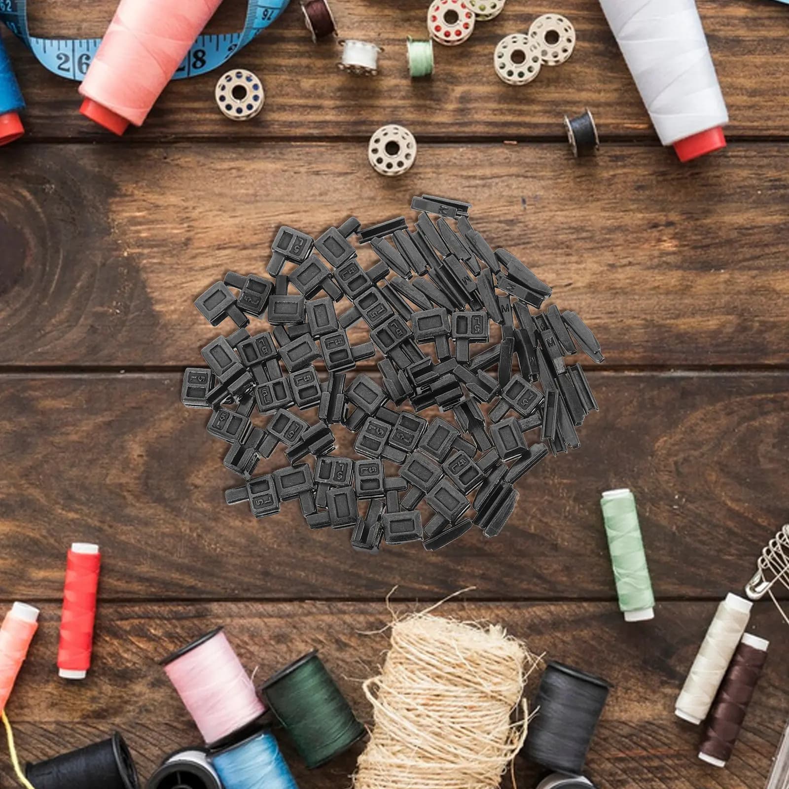 50 Paia di Perni di Fissaggio in Metallo per Cerniere, Kit di Riparazione per Giacche e Cappotti, Accessori per Cucito Fai-da-Te, Sostituzione Tiranti Cerniera