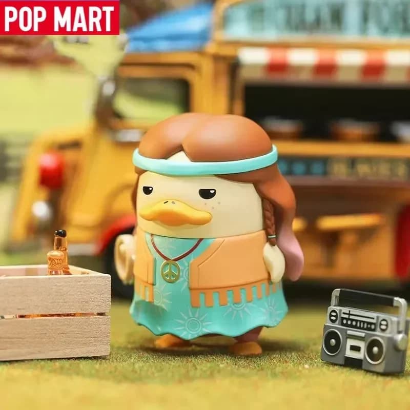 POP MART Duckoo Music Festival Series Blind Box Toys Kawaii Anime Action Figure Caixa Caja Surprise Mystery Box Dolls Girls Gift