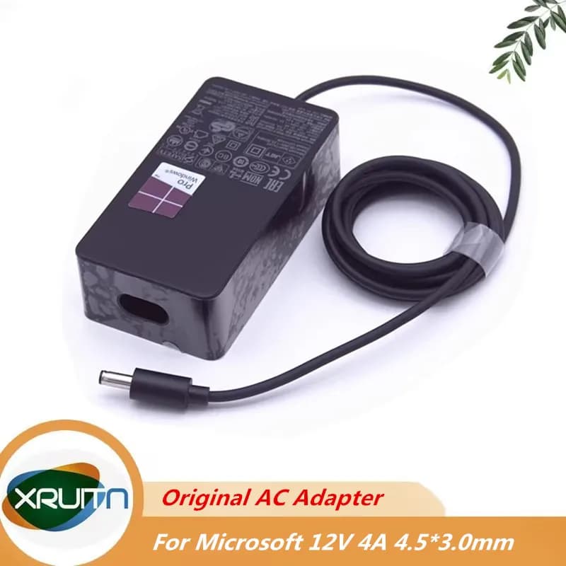 Nuovo originale 12V 4A 48W 4.5*3.0mm caricatore del computer portatile Adattatore CA 1627 per Microsoft Surface Pro 3 docking station 1664 alimentatore