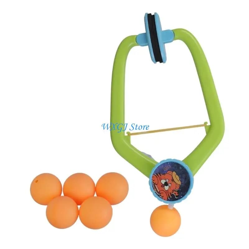 37JE Table Tennis Trainer with Racket / Balls Portable Hanging Table Tennis Trainer