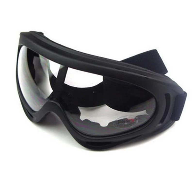 Occhiali da Moto Antipolvere, Occhiali da Sole per Motocross, Occhiali Sportivi per Sci e Pattinaggio, Protezione UV 400 Antivento e Antipolvere