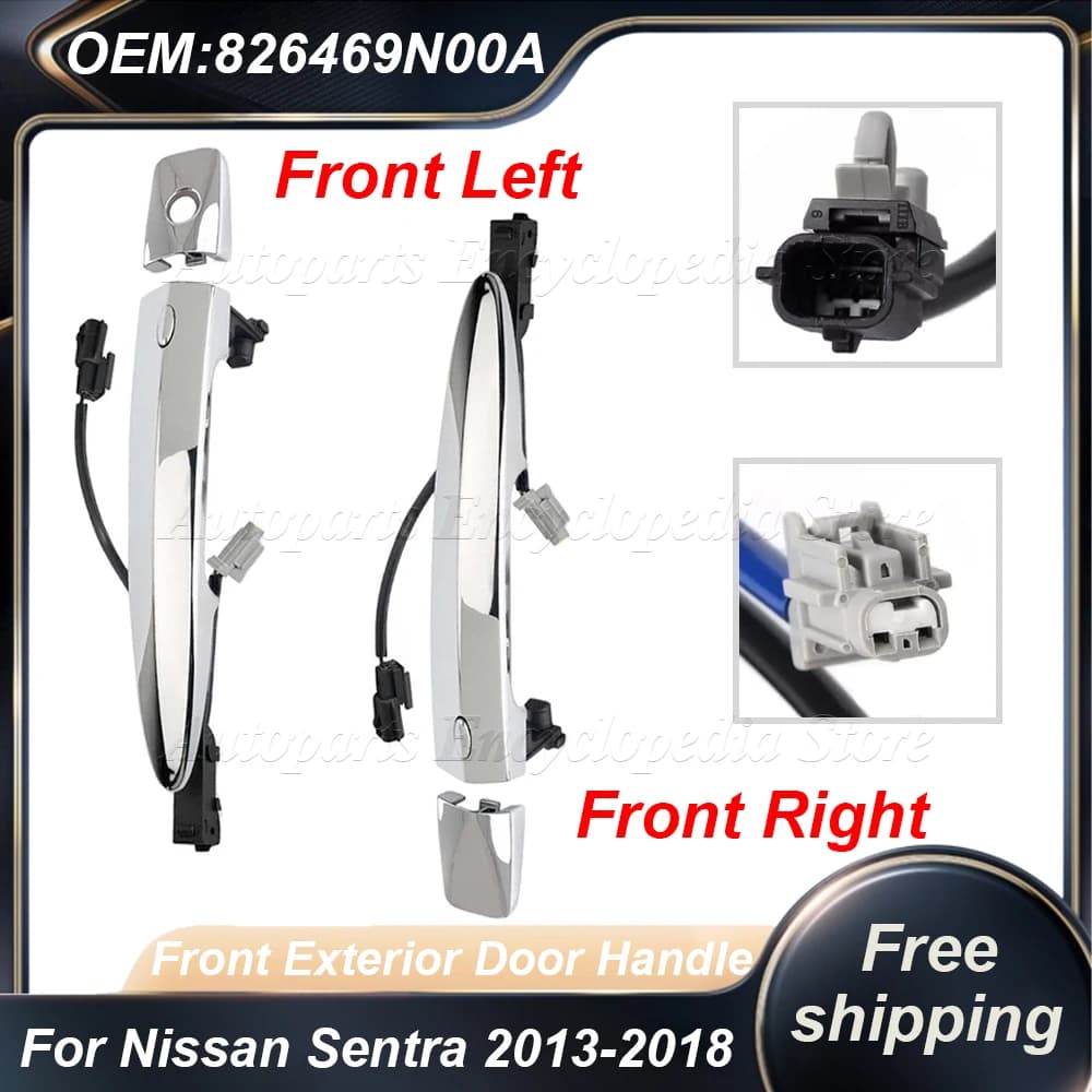 Maniglia per porta esterna anteriore sinistra destra per Nissan Sentra 2013-2018 806469N00A per Murano Maxima 2009-2014 826469N00A