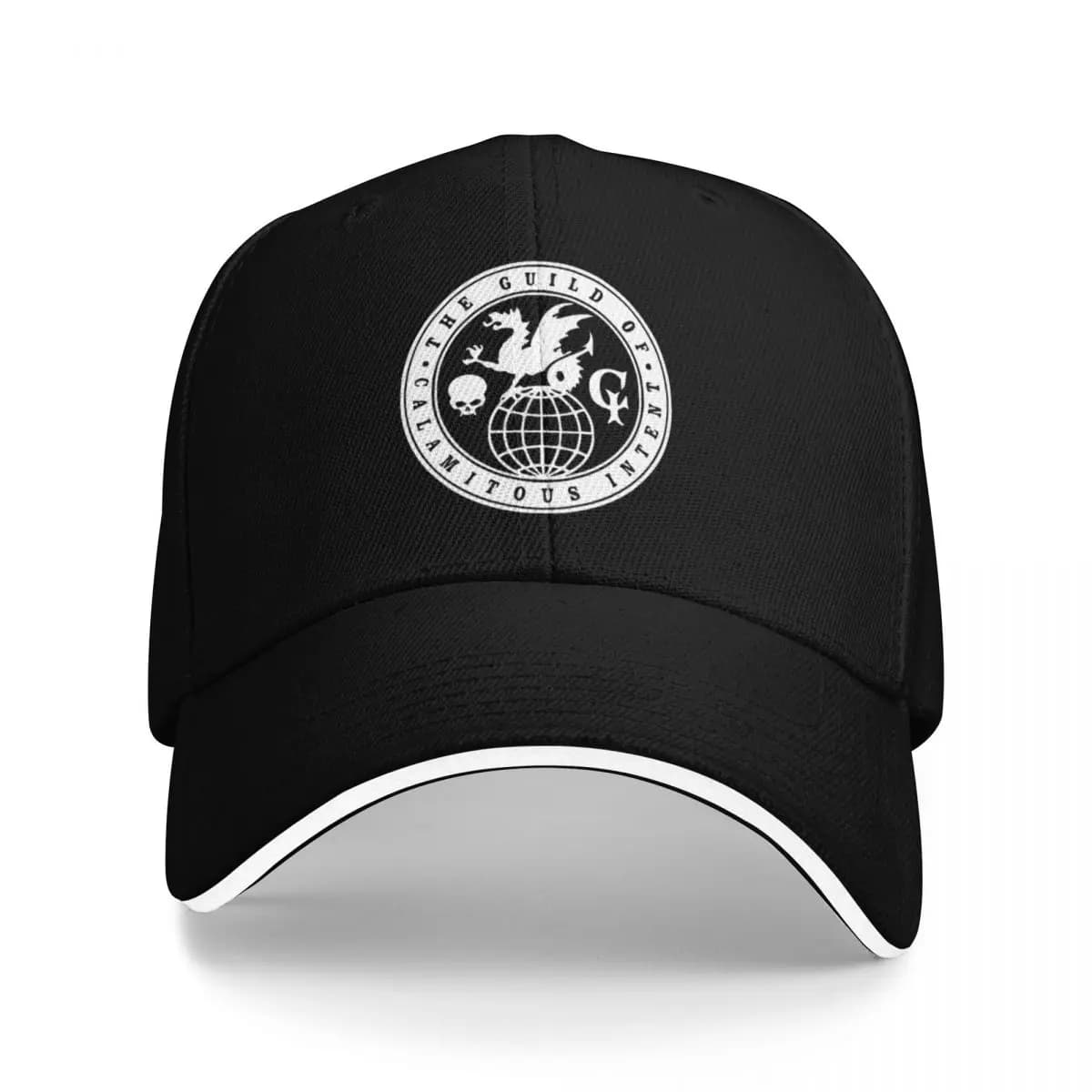 Guild of Calamitous Intent da Venture Bros (logo bianco) Cappelli da baseball in offerta Cosplay Golf Wear Uomo Donna