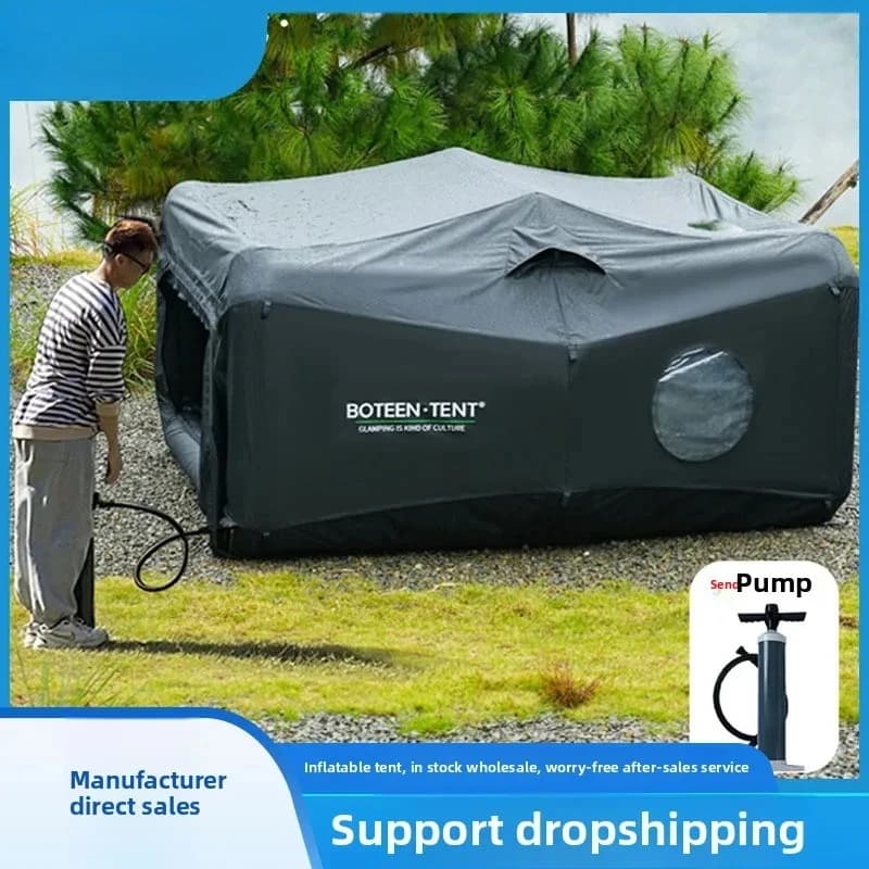 Camping Tent, Fully Automatic, Air-Inflated Tent, Portable, Capsule Space Tent, Family Outdoor