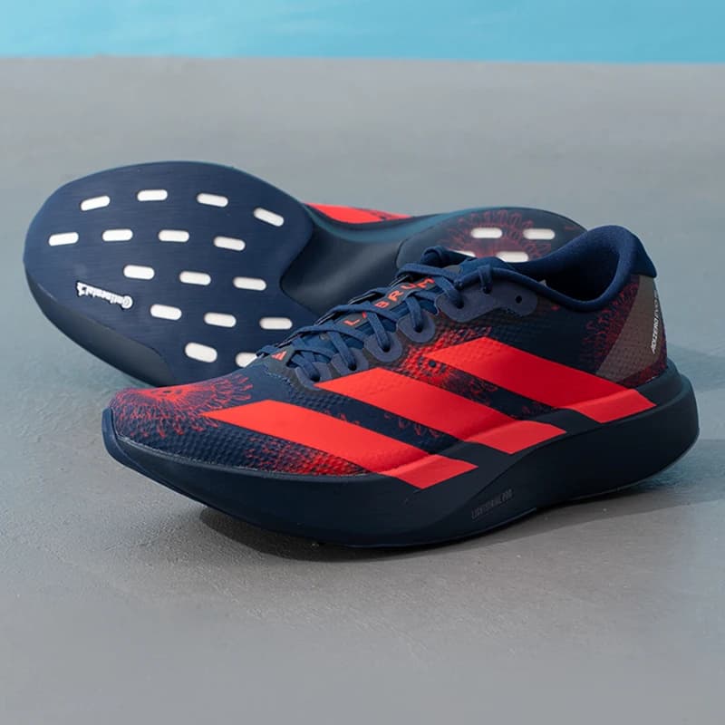 Scarpe sportive da uomo Adidas Adizero Evo Sl Scarpe da corsa in tessuto Scarpe da corsa con ammortizzazione Ki9156