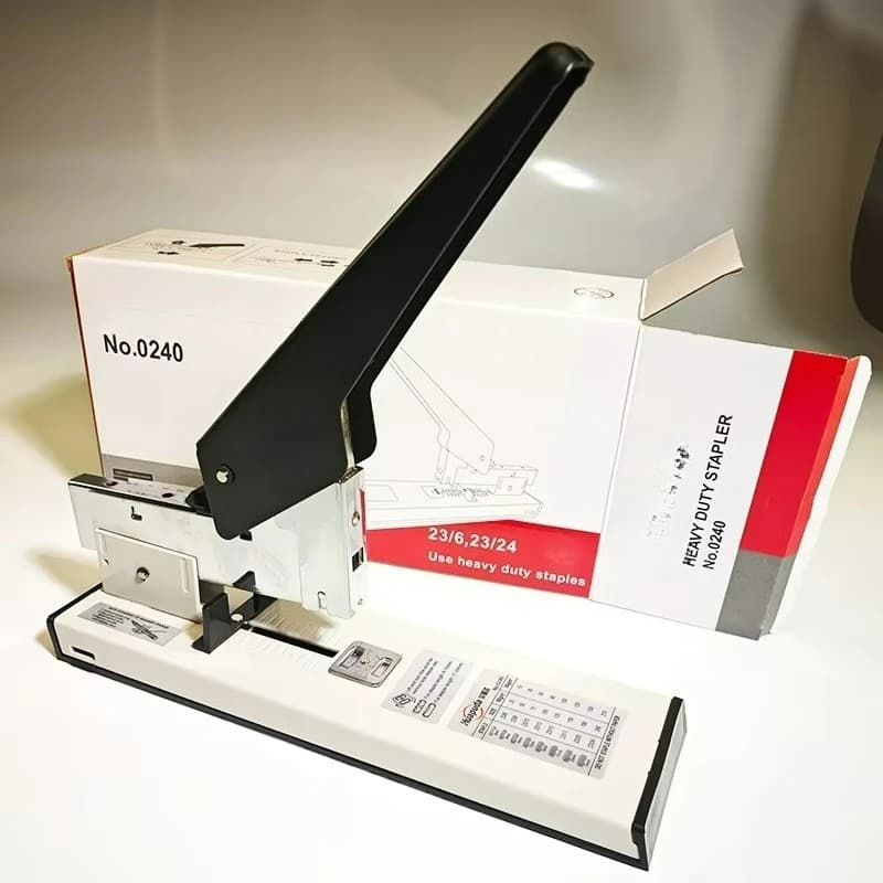 Cucitrice Professionale per 240 Fogli Disponibile - Cucitrice per Carta Resistente