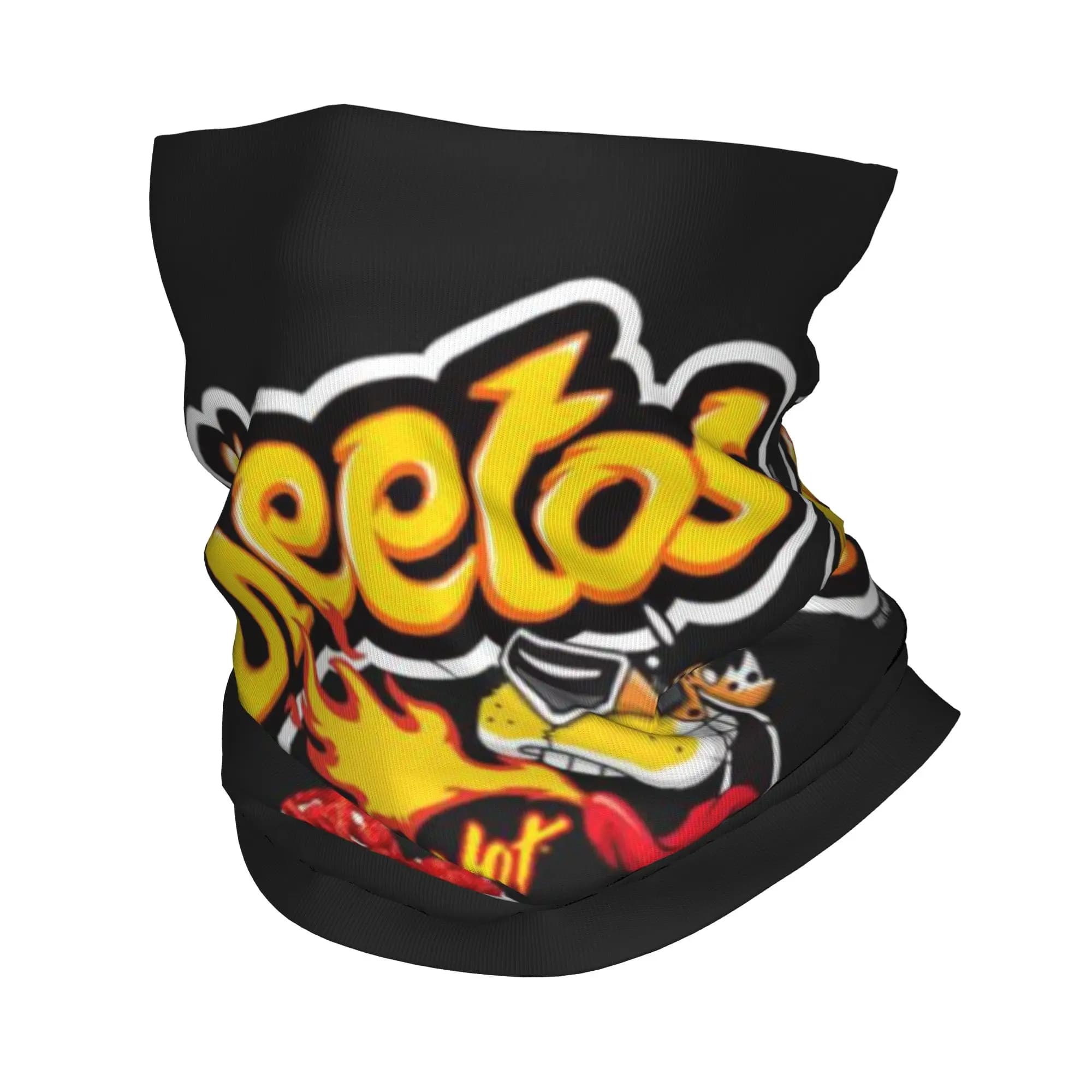 Bandana The Fire Leopard Gaiter Club C-heetos, Maschera Facciale Multiuso Unisex Antivento